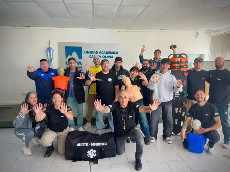 Capacitación en RCP para los Estibadores Portuarios en Caleta Paula