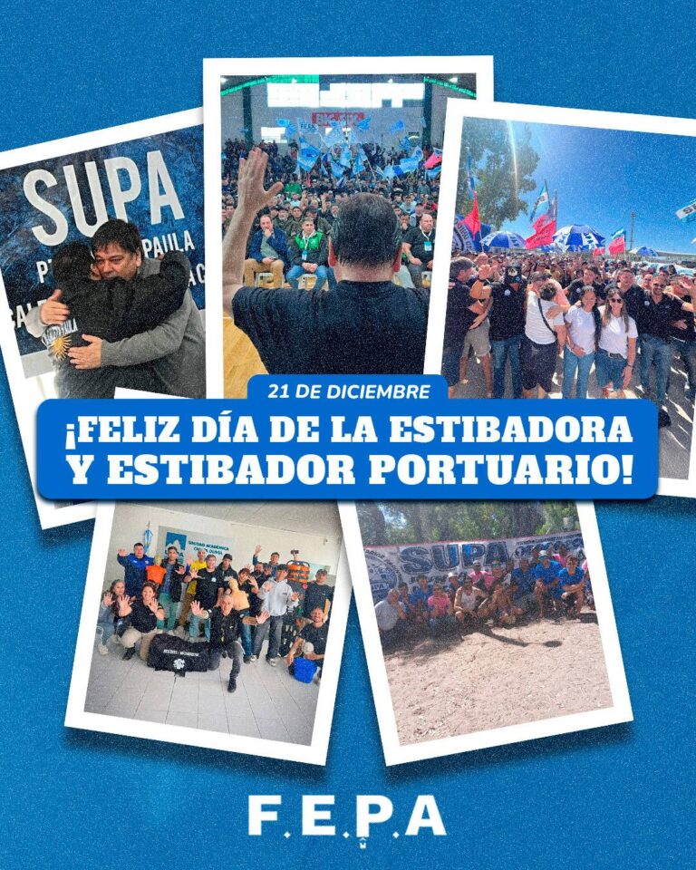 ¡Feliz Día del Estibador Portuario!